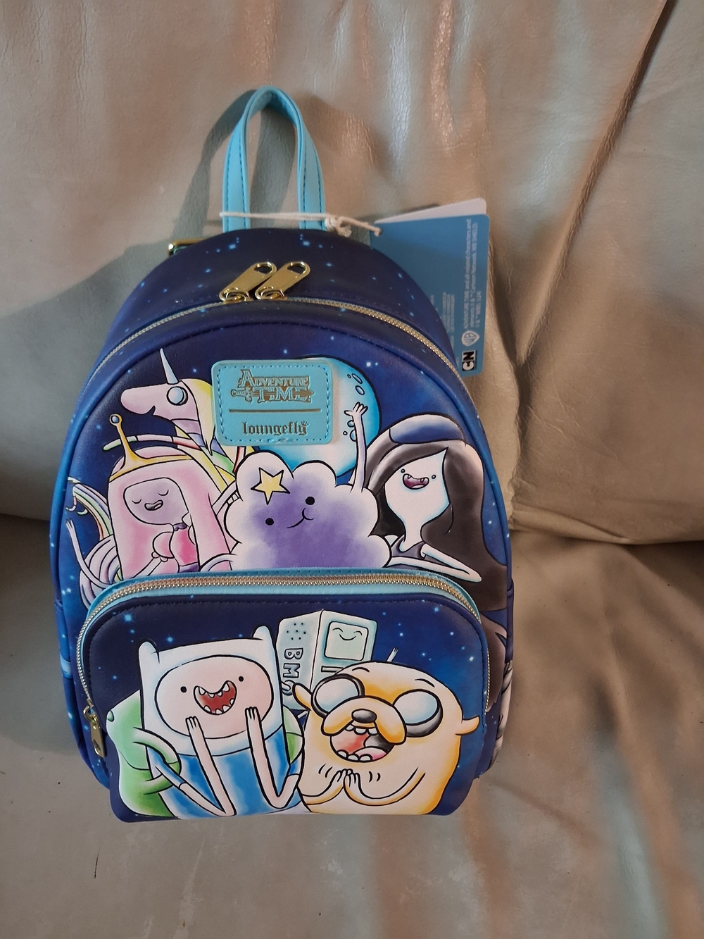 Loungefly Adventure Time Mini Backpack - Navy
